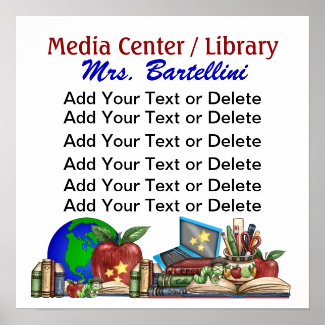 Poster i skola/Bibliotek/klassrum - SRF (Framsidan)