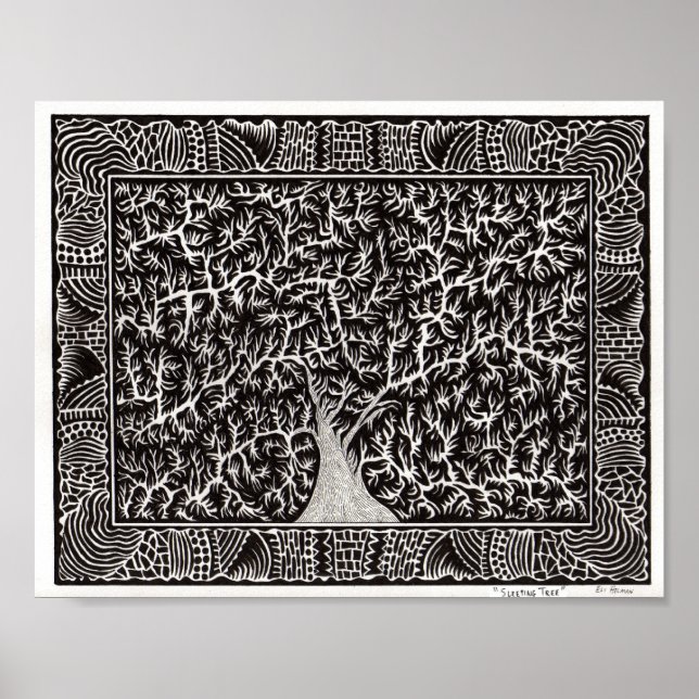 Poster i Spipande Träd (Framsidan)