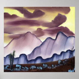 Poster i sydvästra deert-målning