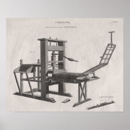 Poster i vanlig press