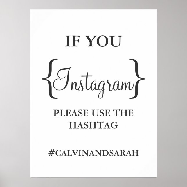 Poster - Instagram-meddelande (Framsidan)