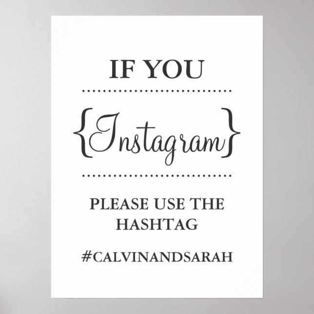 Poster - Instagram-meddelande (Framsidan)