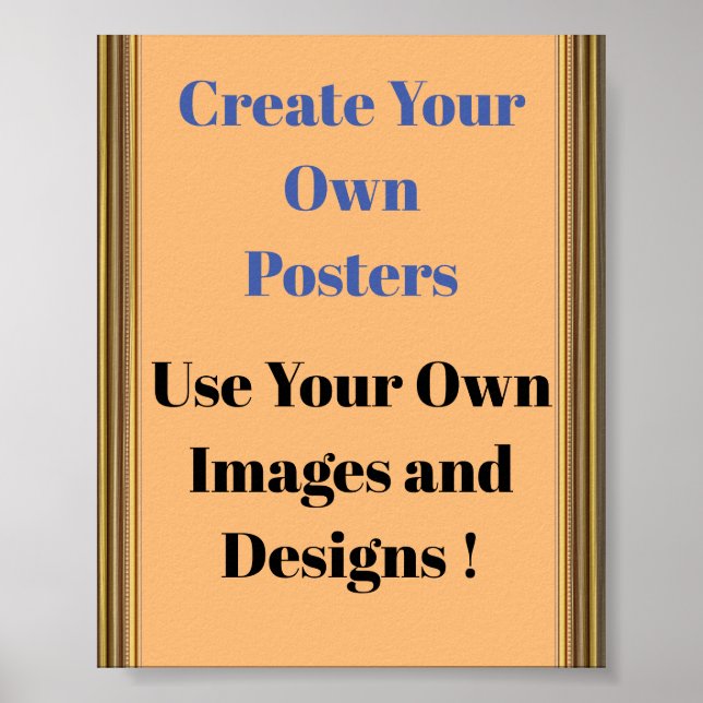 Poster Instant Download Template (Framsidan)