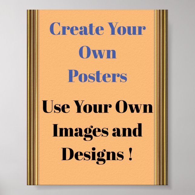 Poster Instant Download Template (Framsidan)