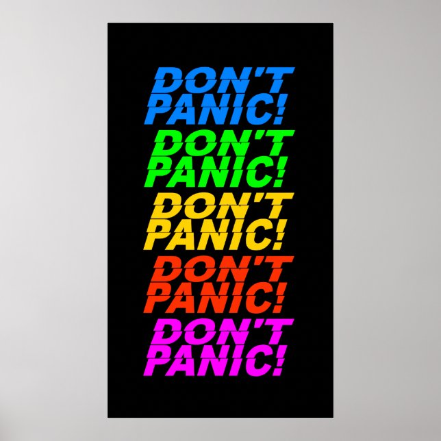 Poster inte Panic! (Framsidan)