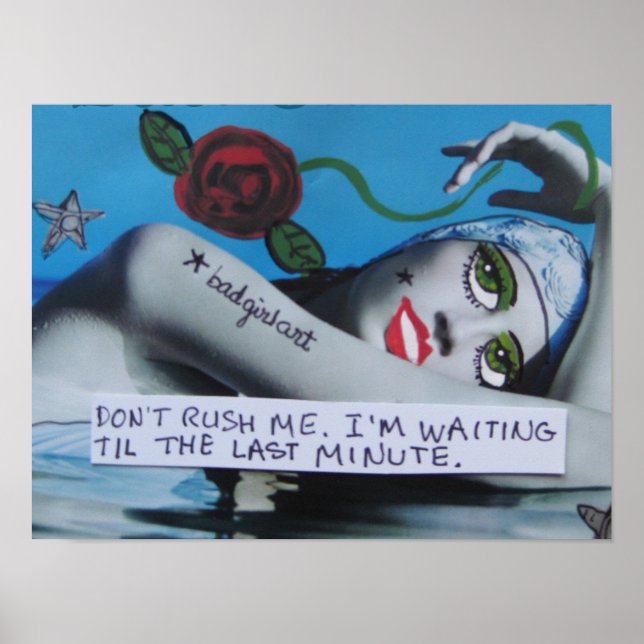 POSTER INTE RYKA MIG. (Framsidan)