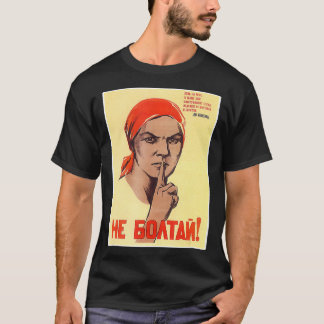 Poster inte Sovjetunionen i Sovjetunionen T Shirt