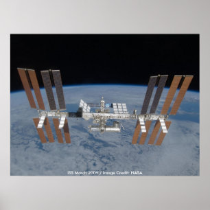 Poster/Internationell Space Station Poster