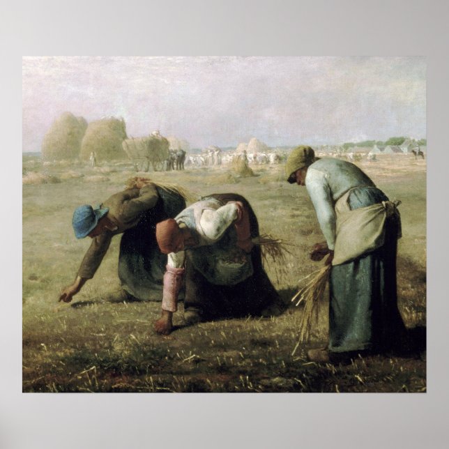 Poster Jean-François Millet - Gleaners 18 (Framsidan)