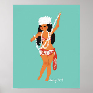 Poster Jeannes Tiare