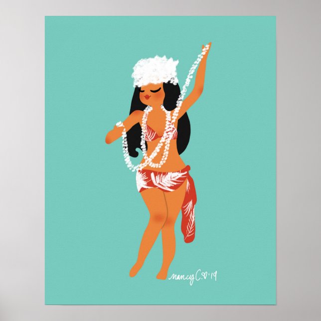 Poster Jeannes Tiare (Framsidan)