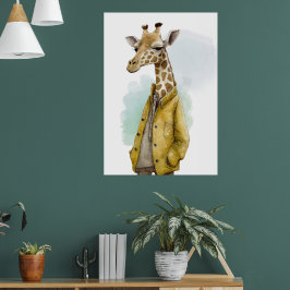 Póster Jirafa PAU Poster