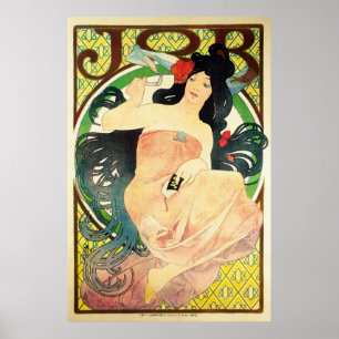 Poster JOBB av Alphonse Mucha