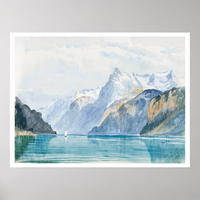 POSTER: JOHN SINGER SARGENT : BAY OF URI POSTER (Framsidan)