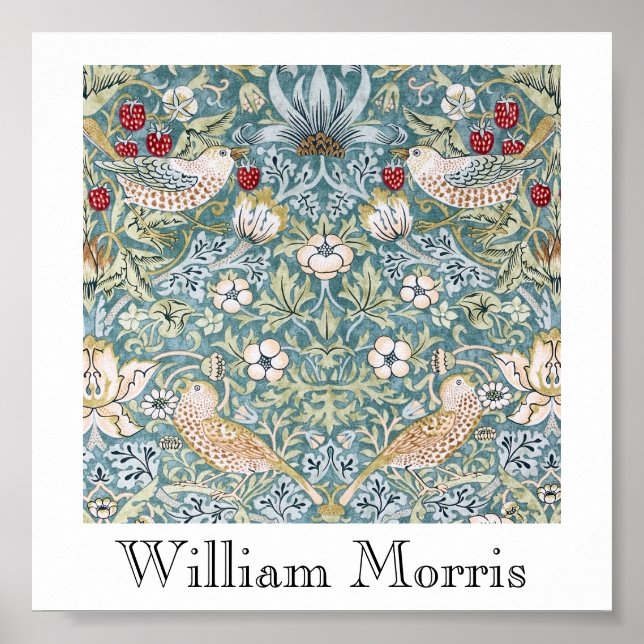 Poster - Jordgubbsväljare, design 2 (Framsidan)