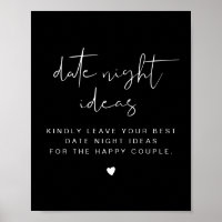 POSTER JOVI Black Edgy Date NattCard-mall
