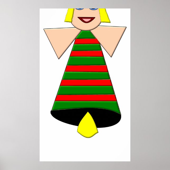 Poster Jul Angel Bell (Framsidan)