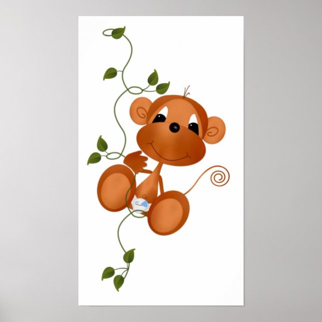 Poster Jungle Spädbarn (Framsidan)