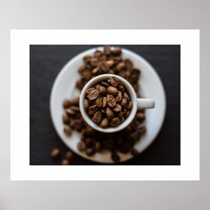 Poster kaffebönor