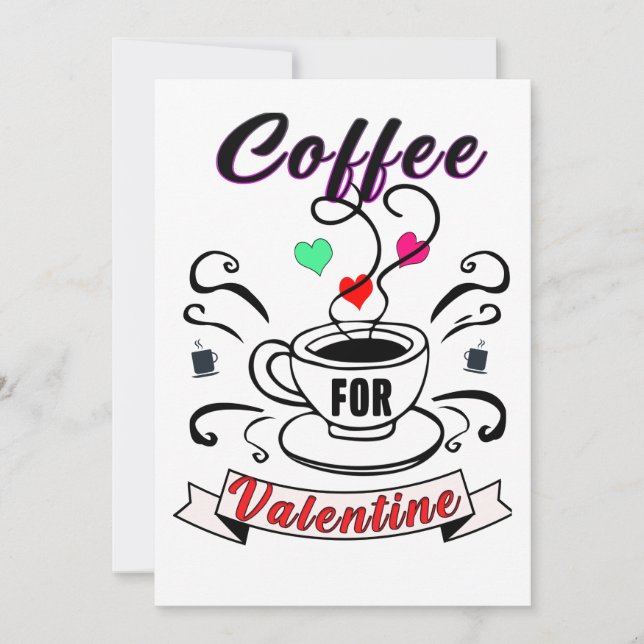 poster kaffefödelsedag inbjudningar (Framsida)