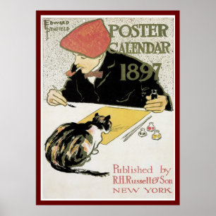 Poster kalender 1897