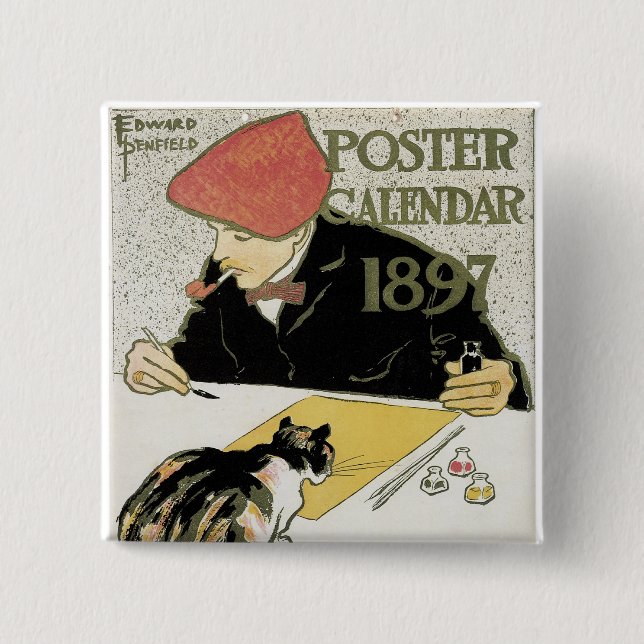 Poster kalender 1897 knapp (Framsida)
