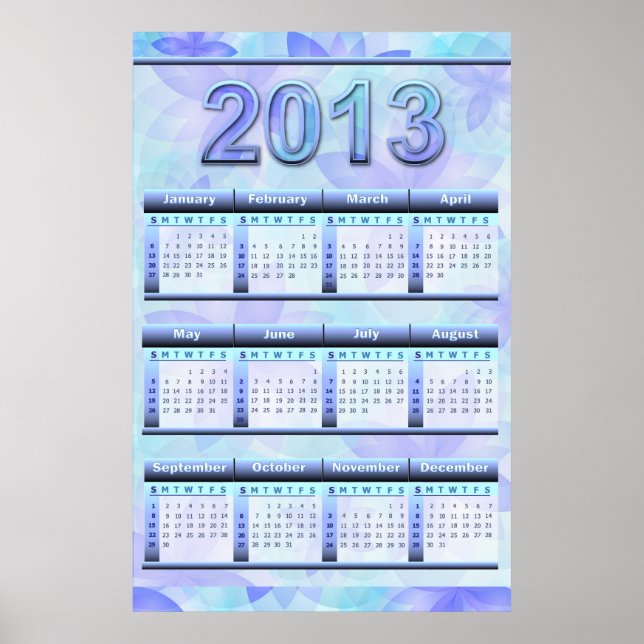 Poster kalender 2013 (Framsidan)