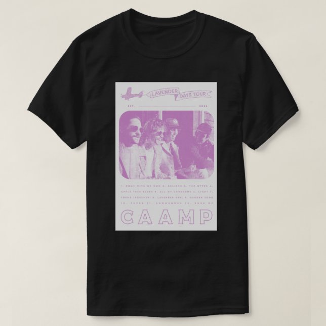 Poster Kampel Music Lavender Days T Shirt (Design framsida)