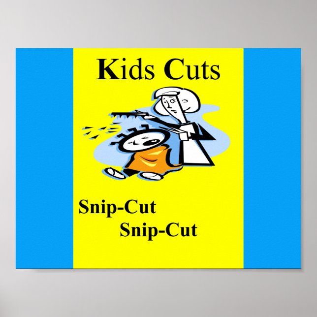 Poster kantmask för småskärningar Snip Snip (Framsidan)
