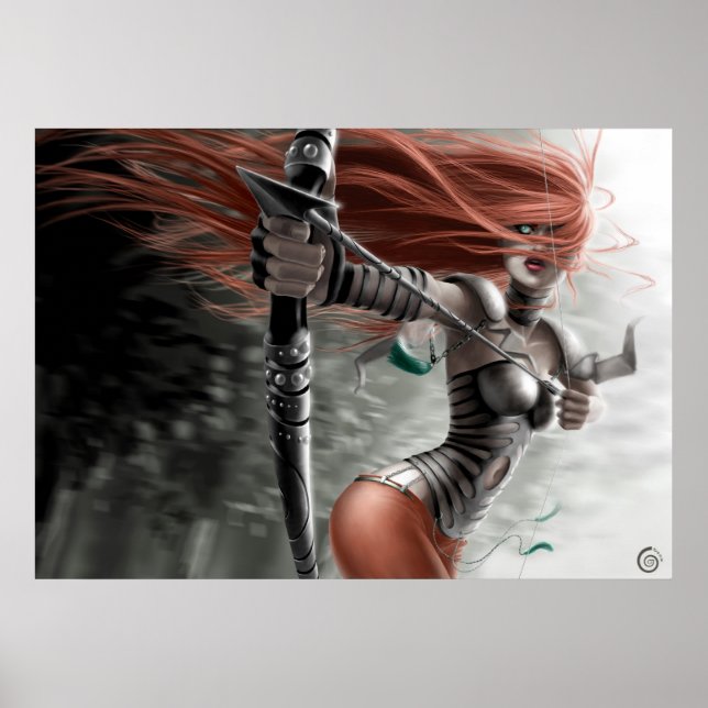POSTER/KANVASTRYCK ・ Archer Poster (Framsidan)