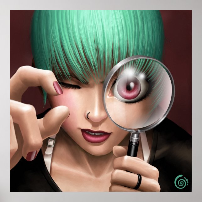 POSTER/KANVASTRYCK ・ Du är så liten Poster (Framsidan)