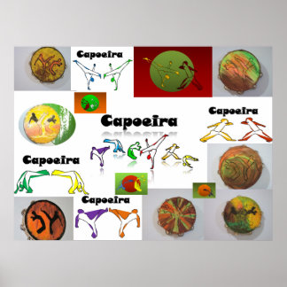 poster kapoeiakkickar för martialkonst