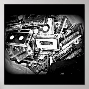 Poster Kärlek de konst-kassettband