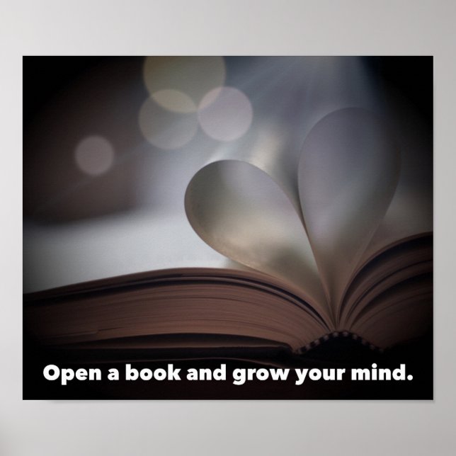 Poster kärlek till läsklassrum (Framsidan)