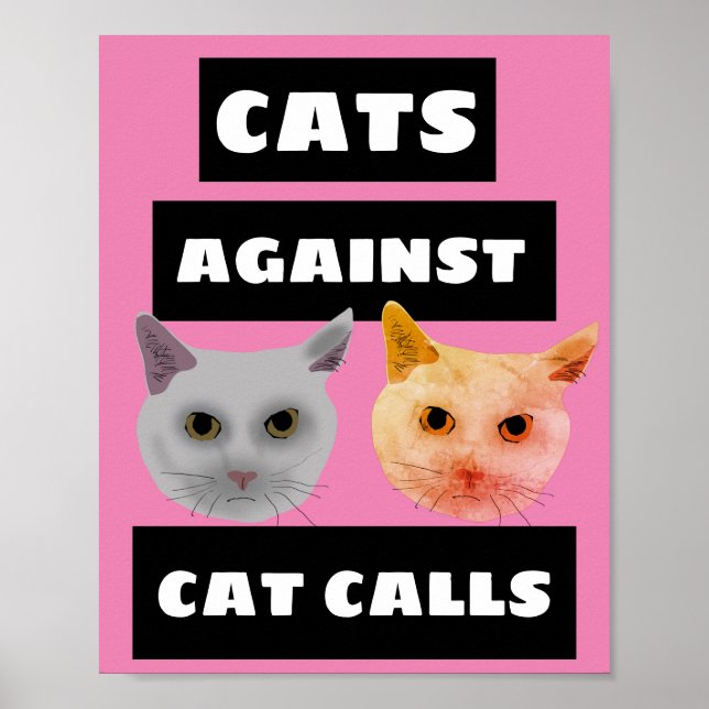 Poster KATTER MOT KATTACK (Framsidan)