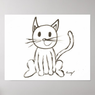 Poster Kattunge
