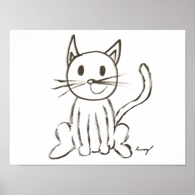 Poster Kattunge (Framsidan)