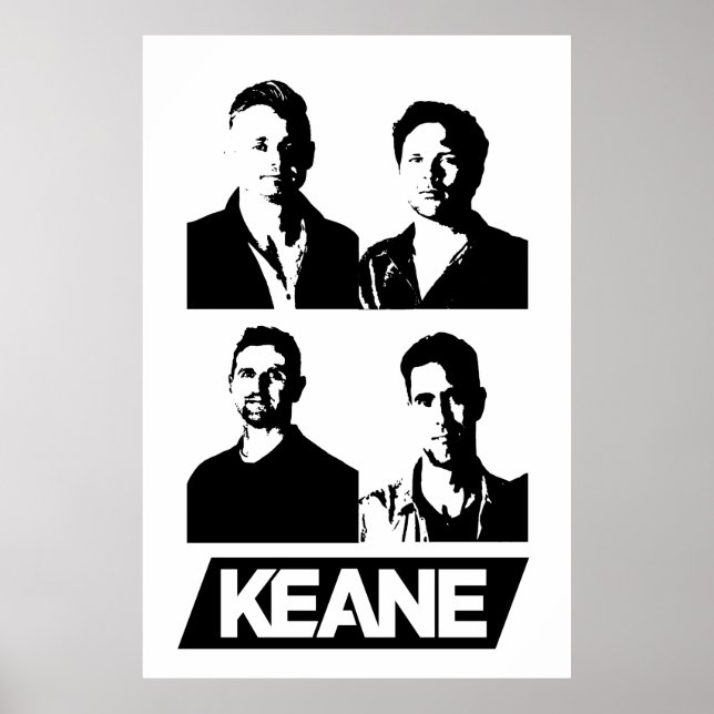 Poster Keane Band (Framsidan)