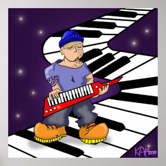 Poster "Keez" - av Kev Moore