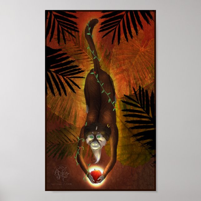 Poster kinesisk zodiakapa (Framsidan)