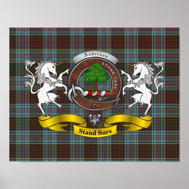 Poster Klan för andersson (Framsidan)