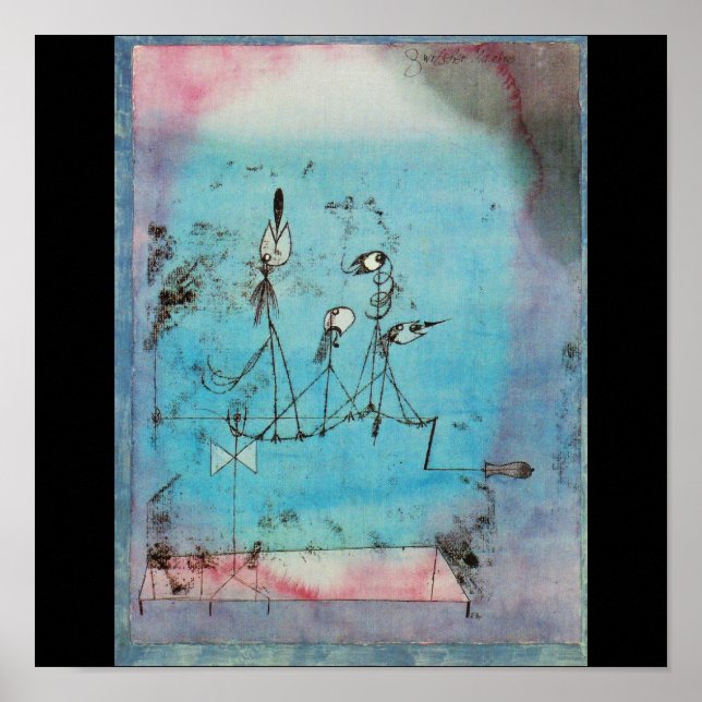 Poster-Klassisk Art-Klee 25 Poster (Framsidan)