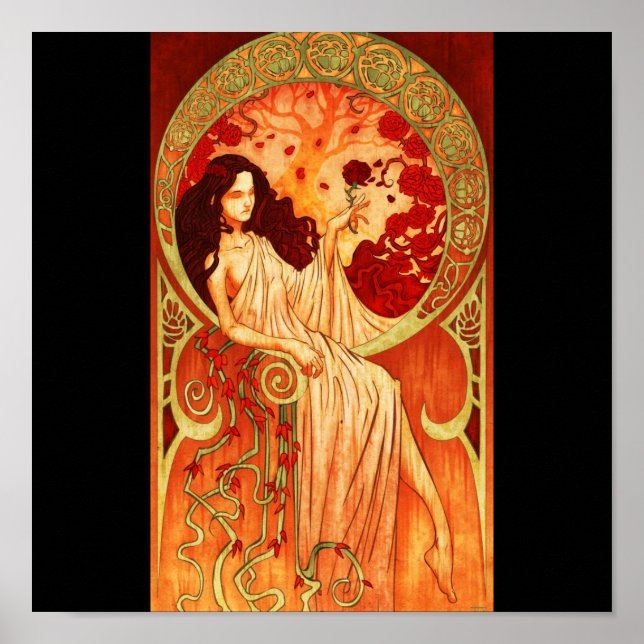 Poster-Klassisk Art-Mucha 11 Poster (Framsidan)