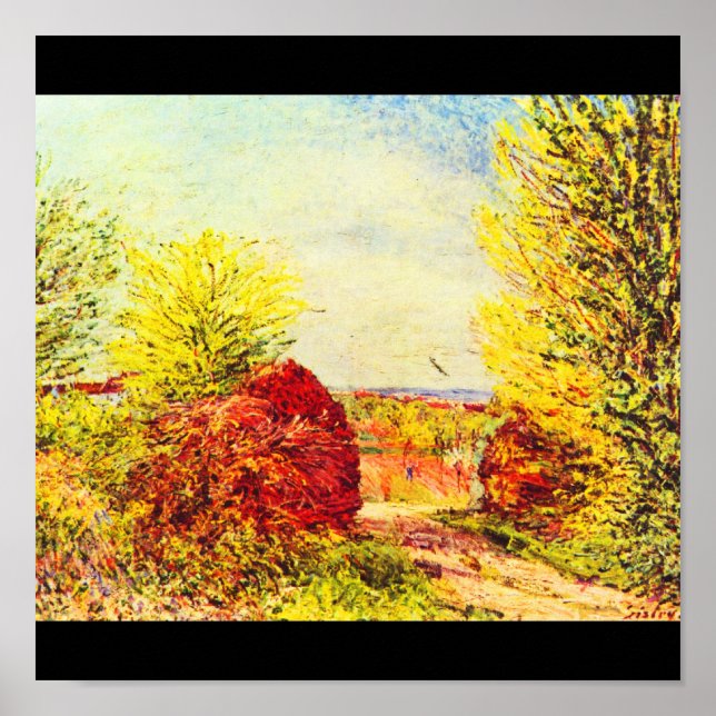 Poster-Klassisk Art-Sisley 13 Poster (Framsidan)