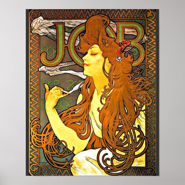 Poster-Klassisk/Vintage-Alphonse Mucha 109 Poster (Framsidan)