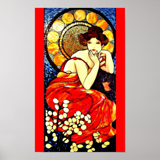 Poster-Klassisk/Vintage-Alphonse Mucha 110 Poster (Framsidan)