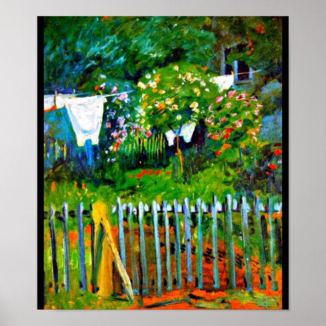 Poster-Klassisk/Vintage-augusti-makron 119 Poster (Framsidan)