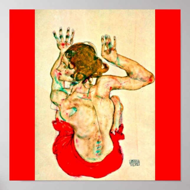 Poster-Klassisk/Vintage-Egon Schiele 32 Poster (Framsidan)