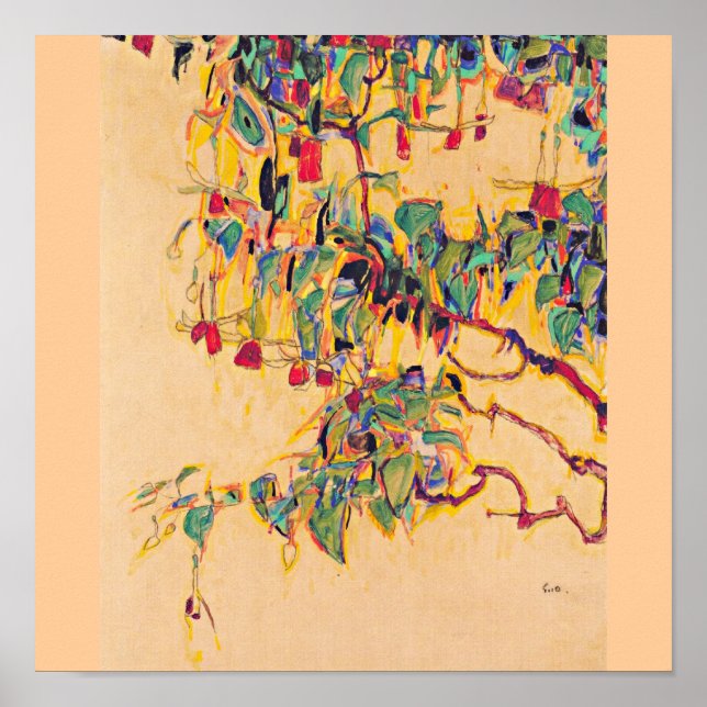 Poster-Klassisk/Vintage-Egon Schiele 6 Poster (Framsidan)