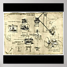 Poster-Klassisk/Vintage-Leonardo da Vinci 18 Poster